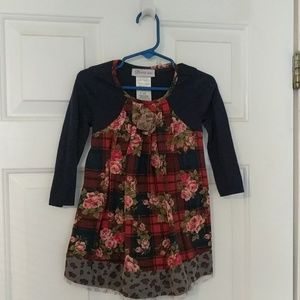 Bonnie Jean 18 month/2T floral dress
